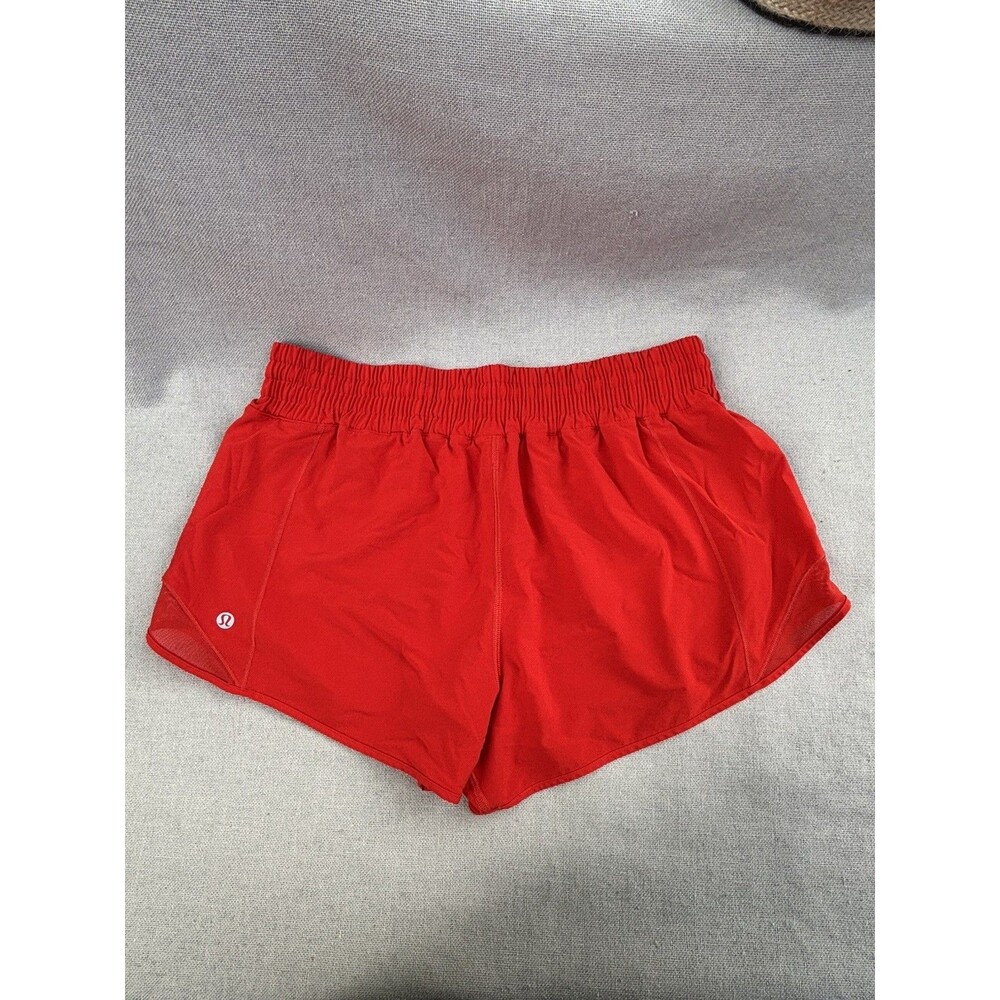 Lululemon Women’s Hotty Hot Shorts Size 10 Deep Red